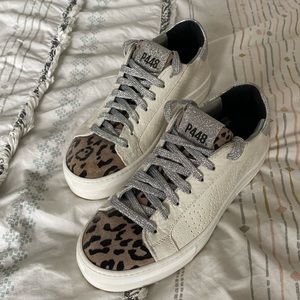 P448 Thea Shabby Sneaker Size 36